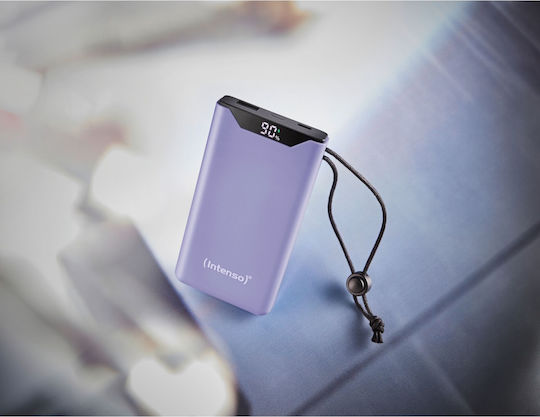 Intenso F10000 Power Bank 10000mAh 20W with USB-A Port and USB-C Port Quick Charge 3.0 Lila view 7