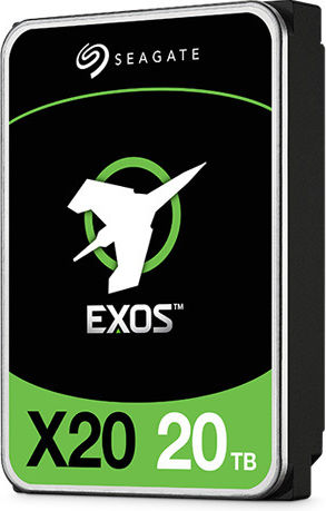 Seagate Exos X20 20TB HDD Hard Drive 3.5" SATA III 7200rpm with 256MB Cache for Server ST20000NM007D view 2