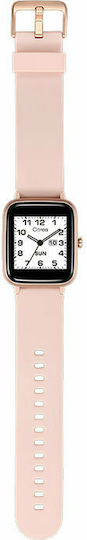 Q&Q Citrea Smartwatch with Heart Rate Monitor (Pink) view 2