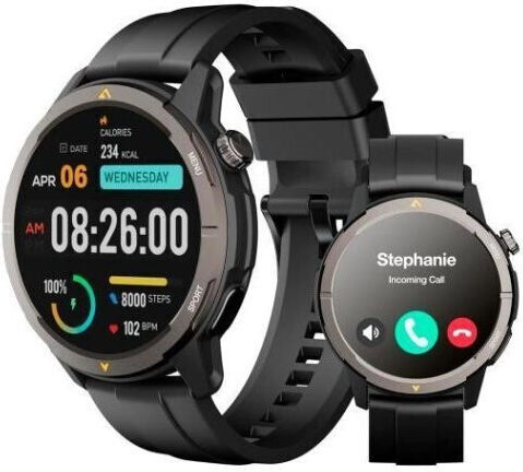AGM Legion Smartwatch with Heart Rate Monitor (Black) view 2