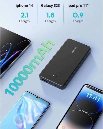 RAVPower Power Bank 10000mAh 15W Black view 5