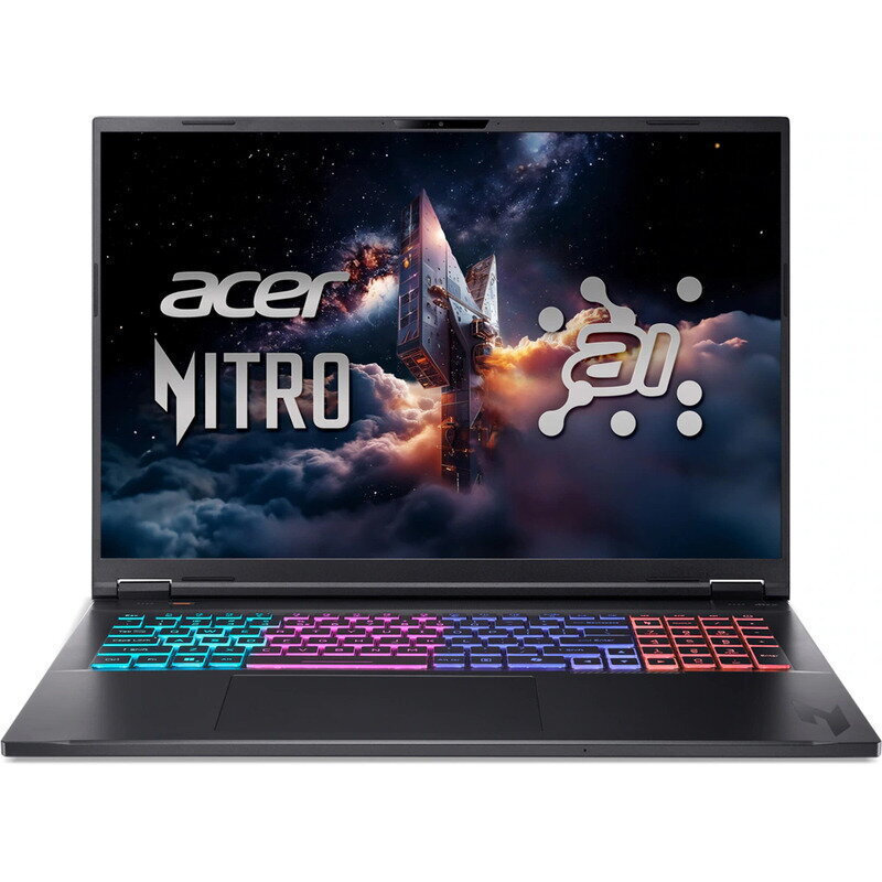 Acer Nitro 18 AI AN18-61-R565 -R565 18" IPS 165Hz (Ryzen AI 300 Series-5 340/16GB/1TB SSD/GeForce RTX 5050/No OS) (International English Keyboard) view 5