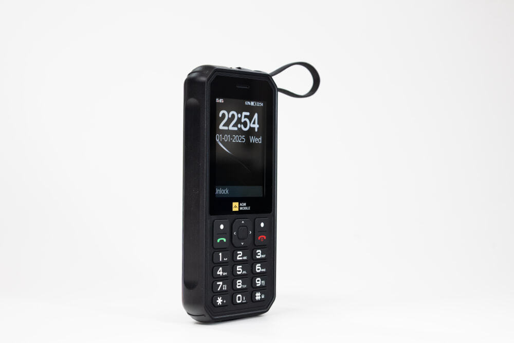 AGM M11 Dual SIM Rugged Mobile Phone with Buttons Black view 7