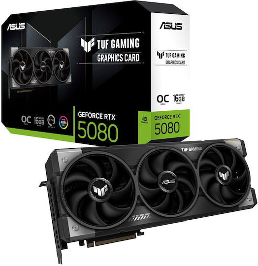 Asus GeForce RTX 5080 16GB GDDR7 TUF Gaming OC Edition Graphics Card