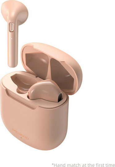 Mcdodo HP-7882 Earbud Bluetooth Handsfree Earphones with Charging Case Pink view 2