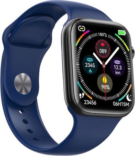 T900 Pro Max L Smartwatch with Heart Rate Monitor (Blue) view 3