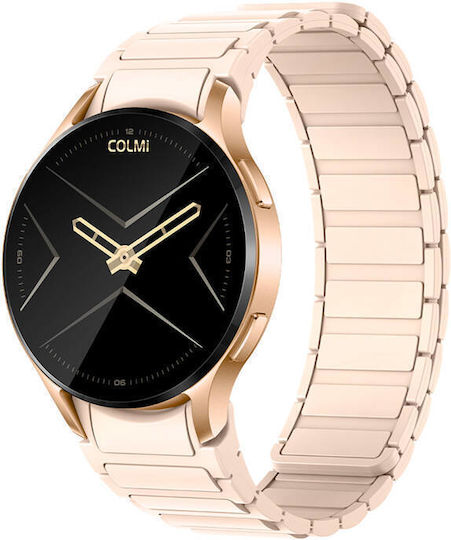 Colmi i28 Ultra Smartwatch with Heart Rate Monitor (Strap Gold) view 2