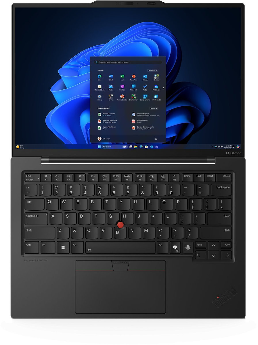 Lenovo ThinkPad X1 Carbon Gen 13 14" OLED (Ultra 7-265U/16GB/1TB SSD/W11 Pro) (US Keyboard) vue 4