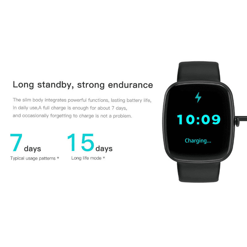 Blue Eagle W1 Smartwatch Black view 5