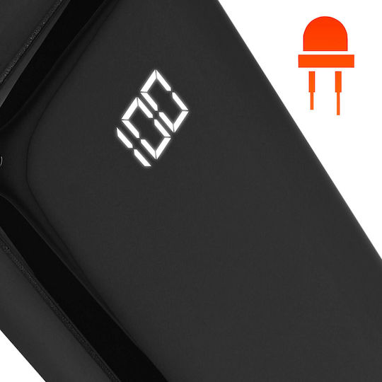 Maxexcell Power Bank 10000mAh with 2 USB-A Ports Black view 4