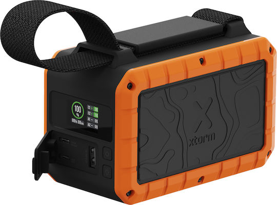 Xtorm Rugged XR204 Power Bank 40000mAh 100W with USB-A Port and 2 USB-C Ports Power Delivery / Quick Charge 3.0 Orange vue 7