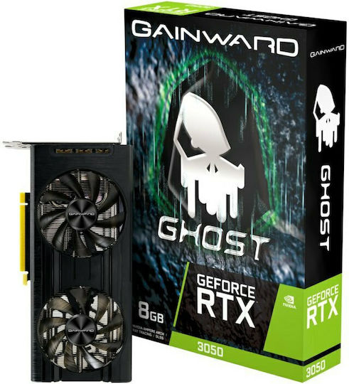 Gainward GeForce RTX 3050 8GB GDDR6 Ghost Graphics Card view 1