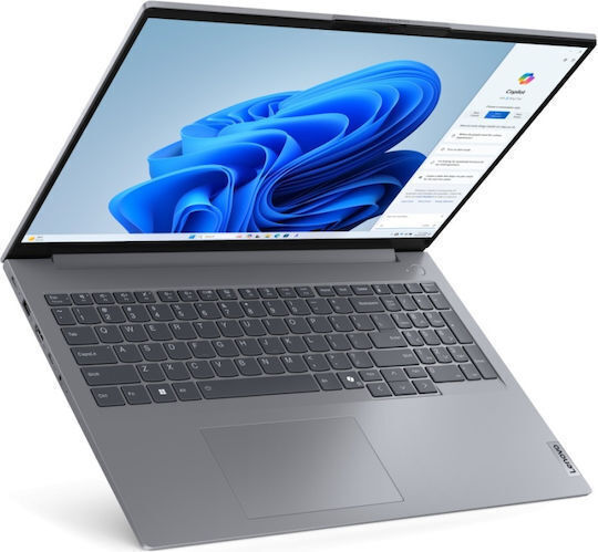 Lenovo Thinkbook 16 G7 ARP 16" IPS FHD+ (Ryzen 5-7535HS/16GB/512GB SSD/No OS) Arctic Grey (GR Keyboard) view 4