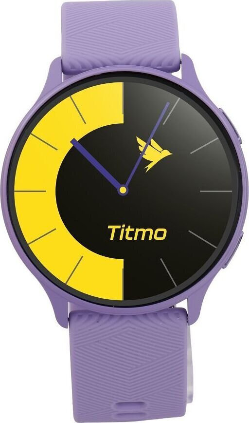 TITMO O-200 Waterproof Smartwatch with Heart Rate Monitor Lavender Purple Ansicht 2