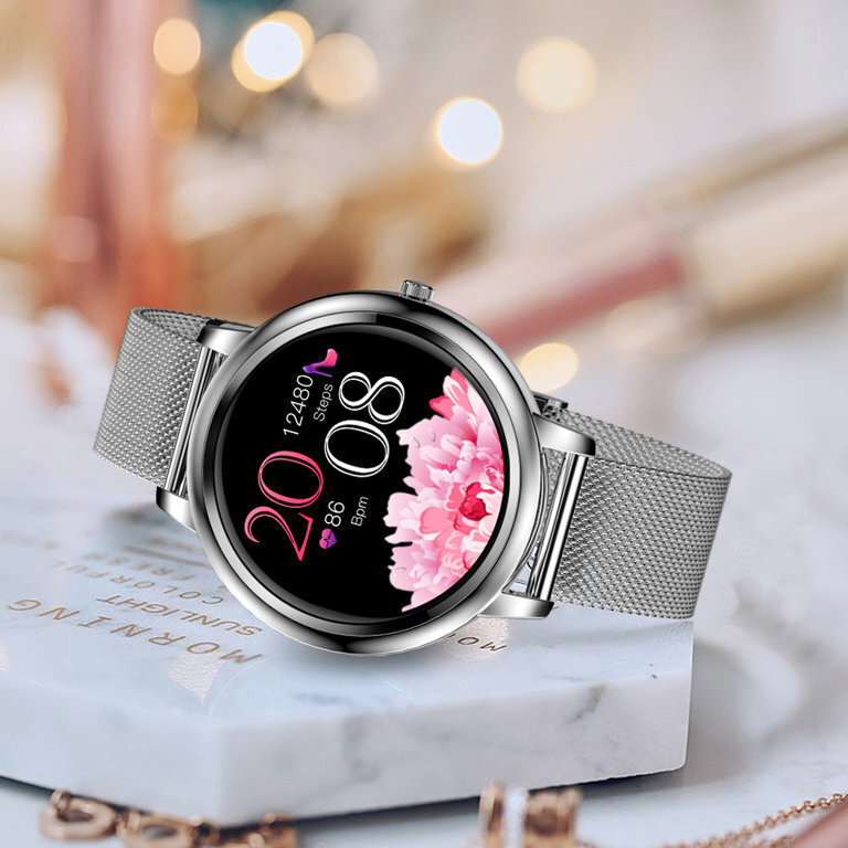Pacific 28-2 50mm Smartwatch with Heart Rate Monitor (Gold) vue 2