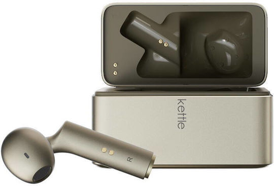Timekettle W4 Translation Earbuds Bluetooth Handsfree Headphones with Charging Case Gold view 7