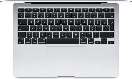 Apple MacBook Air 13.3" (2020) IPS QHD+ (M1/8GB/256GB SSD) Silver (GR Keyboard) view 2