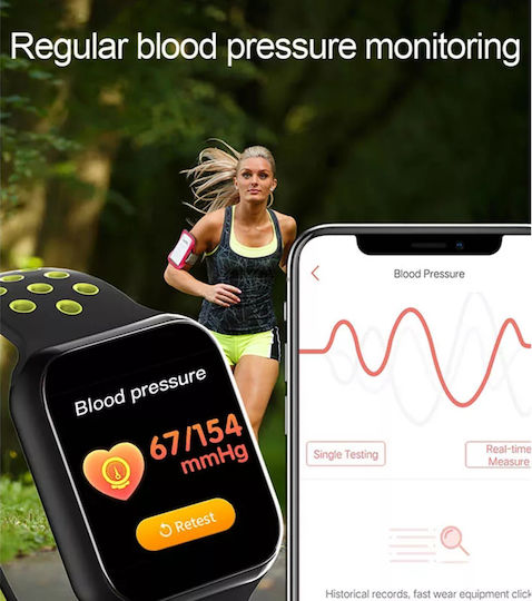 Bakeey F8 Smartwatch with Heart Rate Monitor (White) vista 4