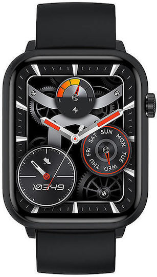 Colmi C80 Smartwatch with Heart Rate Monitor (Black) view 4
