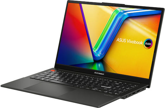 Asus VivoBook S 15 K5504VN-DS96 15.6" FHD (i9-13900H/16GB/1TB SSD/Arc A350M/W11 Home) Midnight Black (US Keyboard) view 2