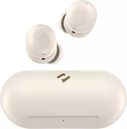 Havit TW969 Lite In-ear Bluetooth Handsfree Earphones with Charging Case Beige view 1