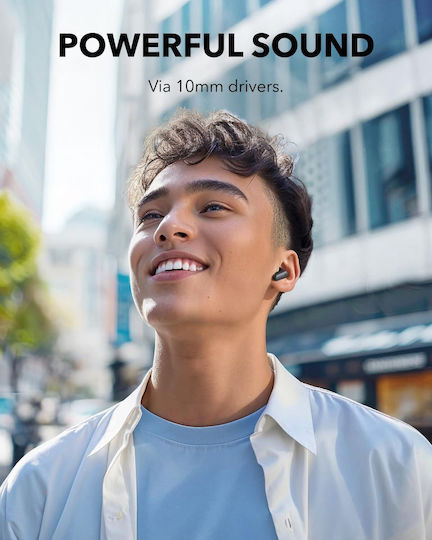 Soundcore by Anker P30i In-ear Bluetooth Handsfree Earphones with Sweat Resistance and Charging Case Black view 4