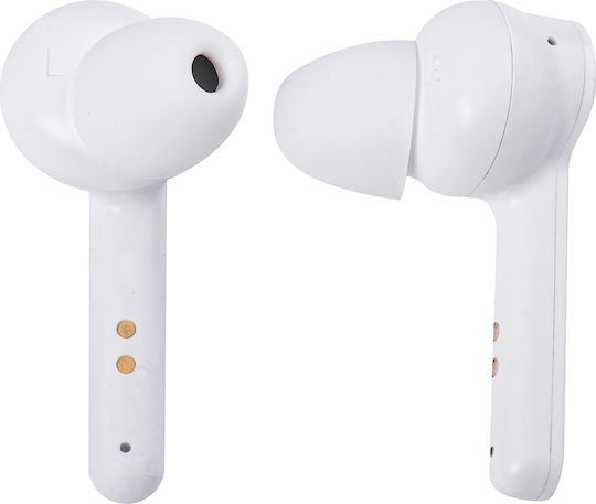 Trevi HMP 12E07 Mini Air In-ear Bluetooth Handsfree Earphones with Charging Case White view 2