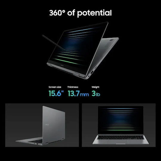 Samsung Galaxy Book 5 15.6" FHD Touchscreen (Ultra 7-256V/16GB/512GB SSD/W11 Pro) (US Keyboard) view 6