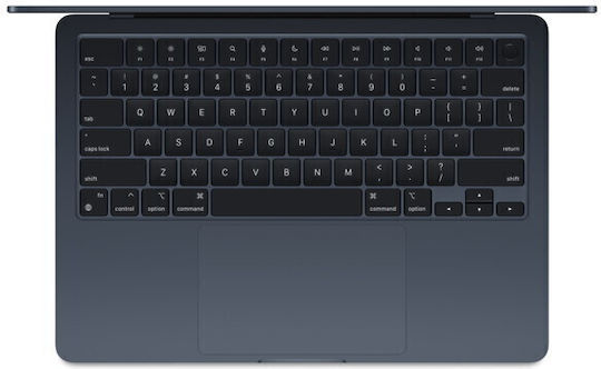 Apple MacBook Air 13.6" (2024) 15.3" IPS Retina Display (M3-8-core/16GB/256GB SSD/10-Core) Midnight (International English Keyboard) view 2
