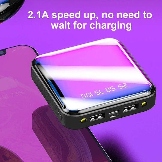 Power Bank 4800mAh Black vista 5
