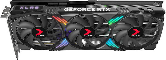 PNY GeForce RTX 4070 Super 12GB GDDR6X OC XLR8 ARGB TF Verto Graphics Card view 6