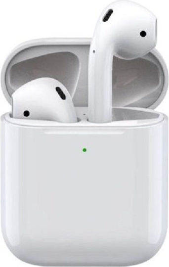 i15 Earbud Bluetooth Handsfree Earphones with Charging Case White view 4