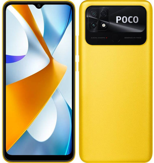 Xiaomi Poco C40 Dual SIM (4GB/64GB) Poco Yellow view 8
