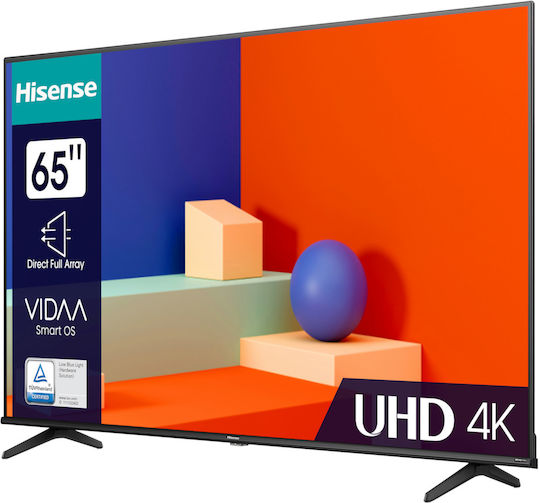 Hisense Smart Television 65" 4K UHD LED 65A6K HDR (2023) view 3