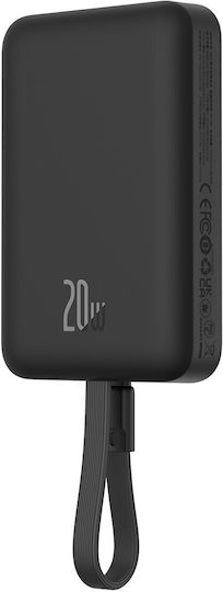 Baseus Mini MagSafe Power Bank 10000mAh 20W Power Delivery Black view 5
