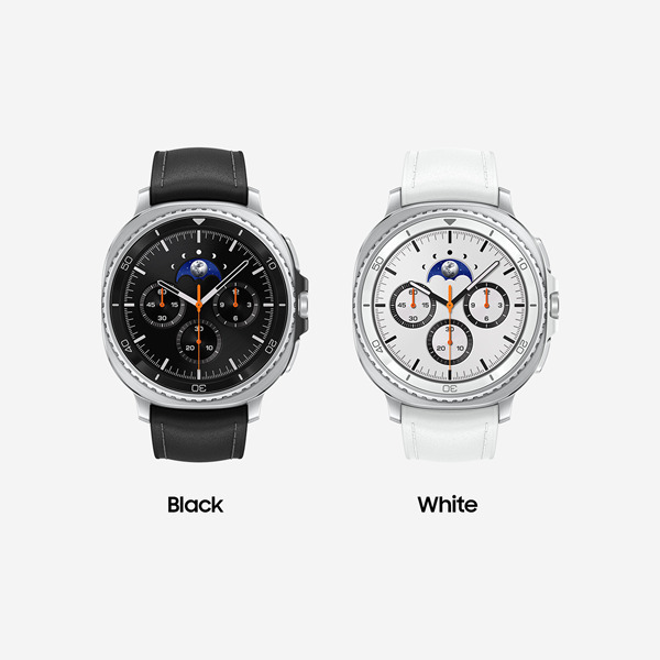 Samsung Galaxy Watch8 Classic Stainless Steel 46mm Waterproof with Heart Rate Monitor (White) view 6