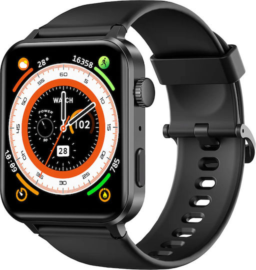 BlackView R30 Pro Smartwatch with Heart Rate Monitor (Black)