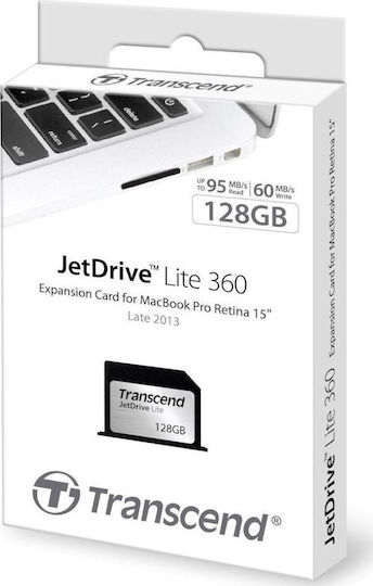 Transcend JetDrive Lite 360 Flash Card 128GB weergave 3
