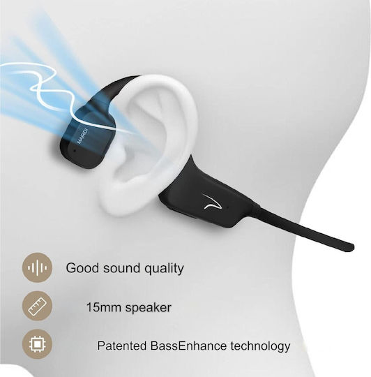 Wireless Bone Conduction Bluetooth Handsfree Headphones with Sweat Resistance दृश्य 5