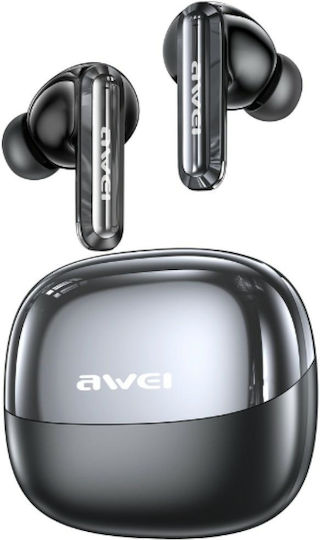 Awei T229 ANC AI In-ear Bluetooth Handsfree Earphones with Charging Case Gunmetal