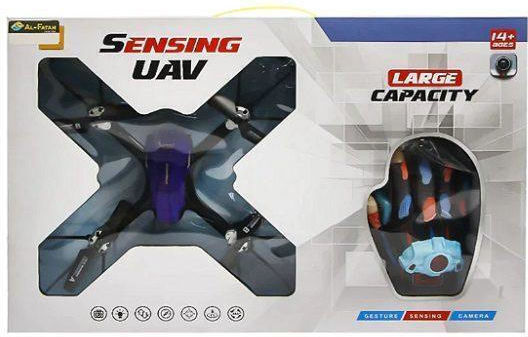 H263 Drone with Camera and Controller Blue view 3