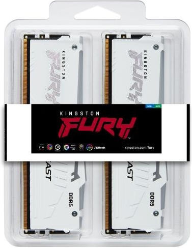 Kingston Fury Beast RGB DDR5 32GB RAM with 2x16GB Modules and Speed 6000 for Desktop KF560C36BWE2AK2-32 view 4
