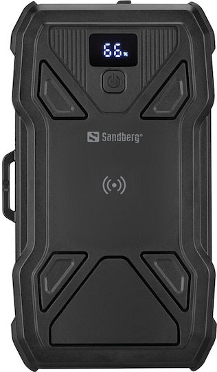 Sandberg 5-Panel Solar Power Bank 10000mAh with USB-A Port and USB-C Port Black vista 6
