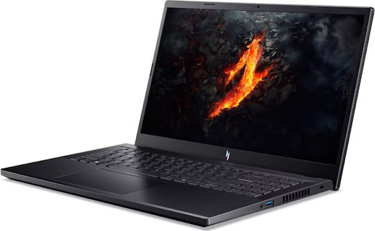 Acer Nitro V 15 ANV15-41-R8WJ 15.6" FHD (Ryzen 7-7735HS/16GB/512GB SSD/GeForce RTX 4060/W11 Home) Obsidian Black (GR Keyboard) view 2