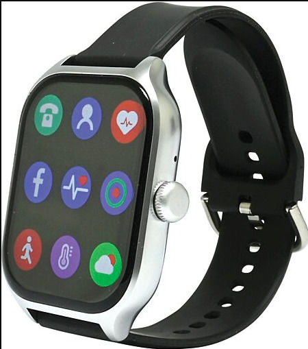 Lexibook Smartwatch with Heart Rate Monitor (Silver) view 2