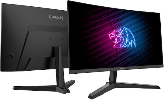 Redragon Pearl II VA Curved Gaming Monitor 23.6" FHD 1920x1080 180Hz with Response Time 4ms GTG view 3