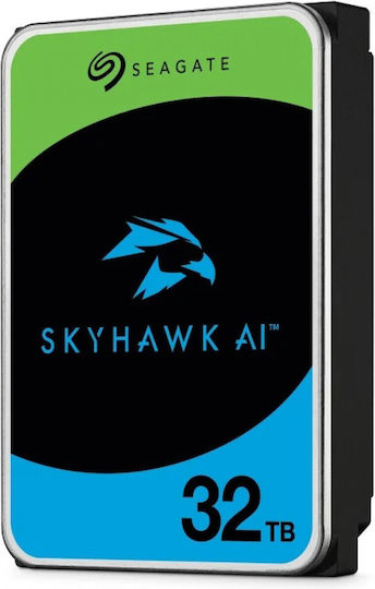 Seagate SkyHawk AI 32TB HDD Hard Drive 3.5" SATA III 7200rpm with 512MB Cache for Recorder ST32000VE000 view 2