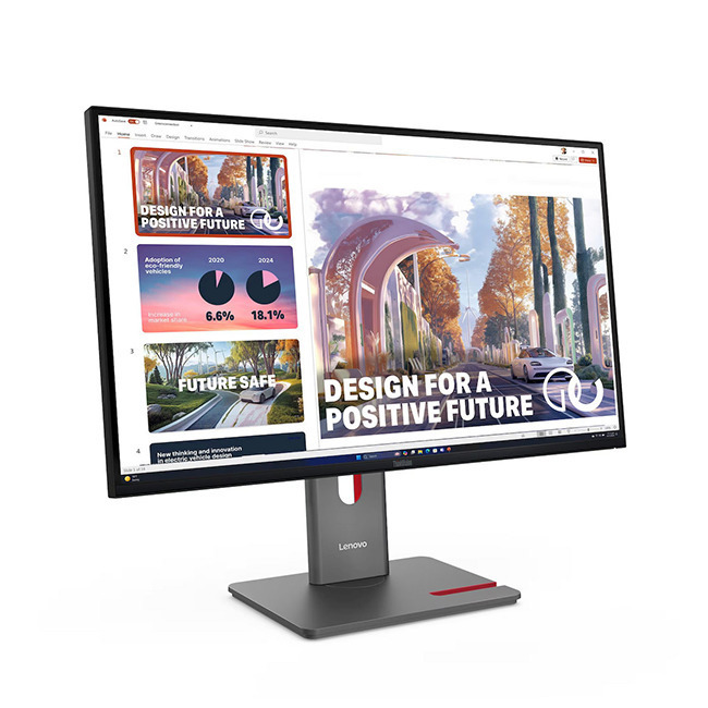 Lenovo ThinkVision T32UD-40 IPS HDR Monitor 31.5" 4K 3840x2160 with Response Time 4ms GTG view 3