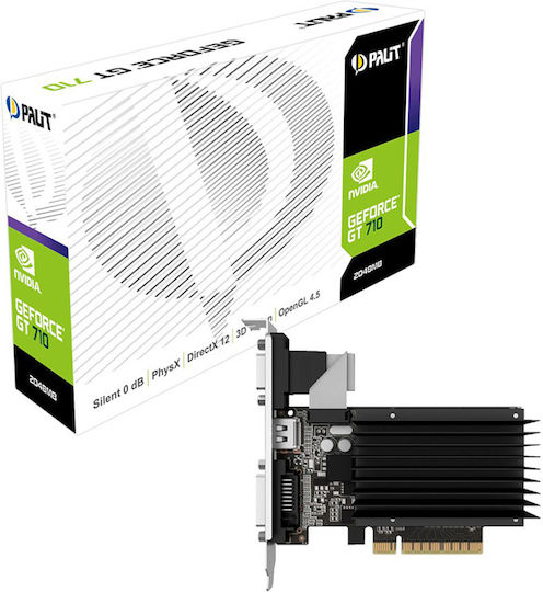 Palit GeForce GT 710 2GB GDDR3 Graphics Card view 1