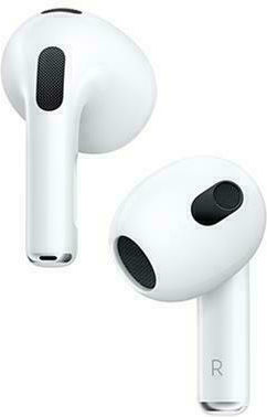 Pods 3 Earbud Bluetooth Handsfree Earphones with Charging Case White view 2